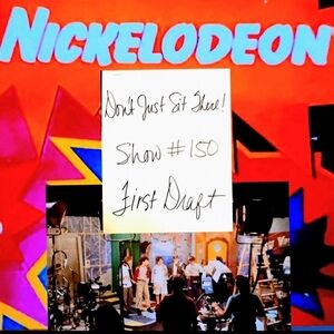 Vintage NICKELODEON TV Show DON'T JUST SIT THERE! Script & Photos, Rare!!!